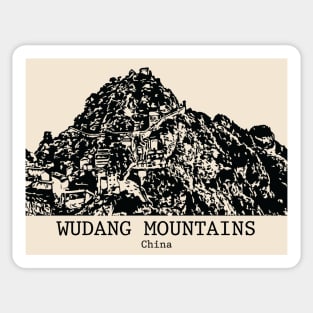 Wudang Mountains - China Sticker